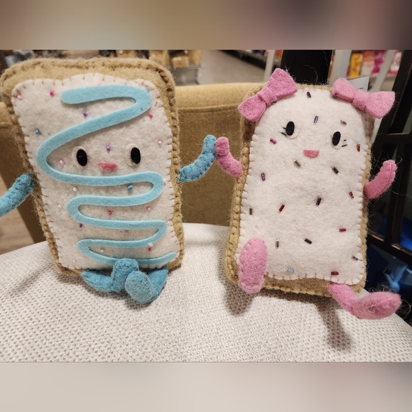 Other - Love And Cupcakes Cute Valentines Felt Pop-Tart Plushies